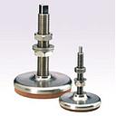 M10x100x60mm ANTI VIB. STAINLESS FOOT FIXED THREAD