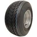 18x8.50-8 4pr Journey P509 golf cart tyre TL on silver steel wheel rim 4 stud golf buggy, 370kg load capacity