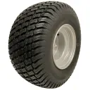 18x8.50-8 4ply Journey P332 grass tyre on silver golf buggy rim