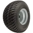 18x9.50-8 6ply Journey P332 grass tyre on 25x52mm ball bearing rim + cap