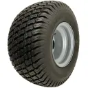 18x8.50-8 4ply Journey P332 grass tyre on 25x52mm ball bearing rim + cap