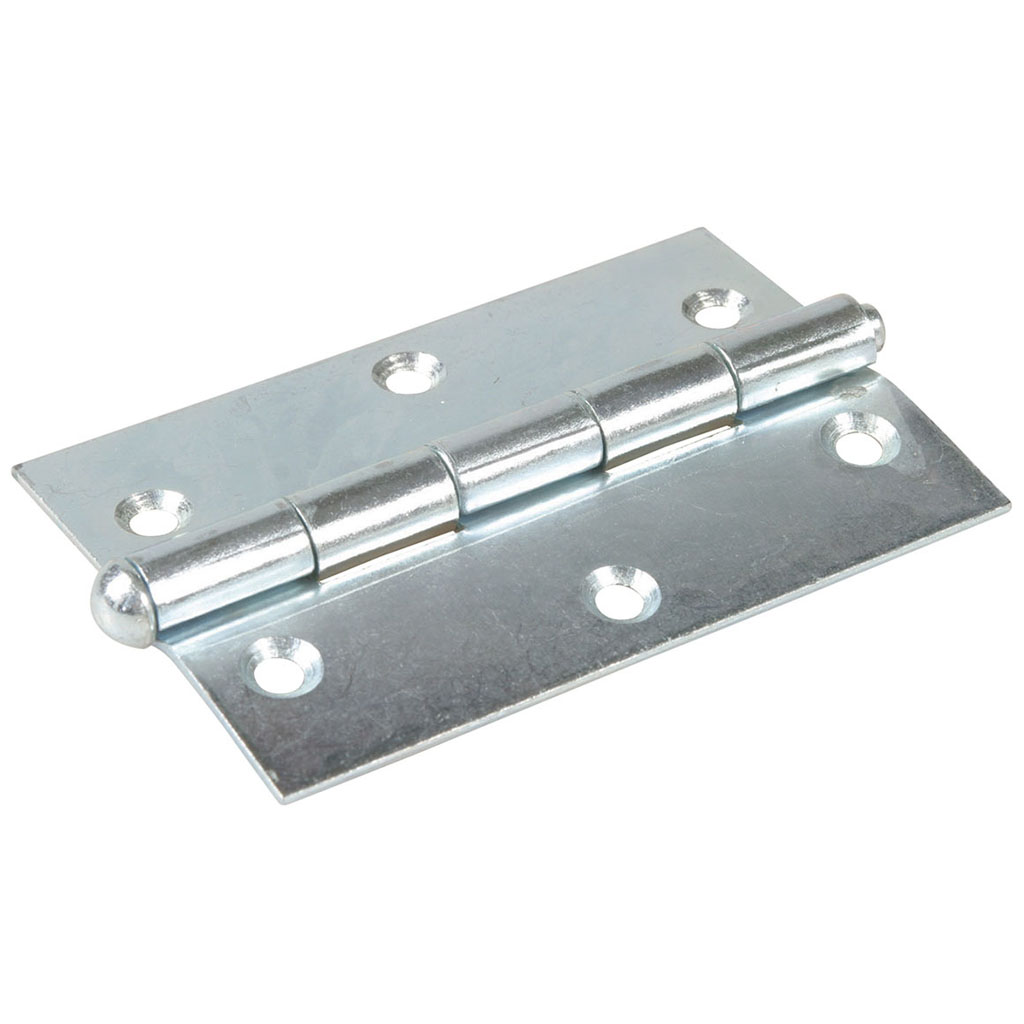 75x63mm heavy duty hinge zinc plated
