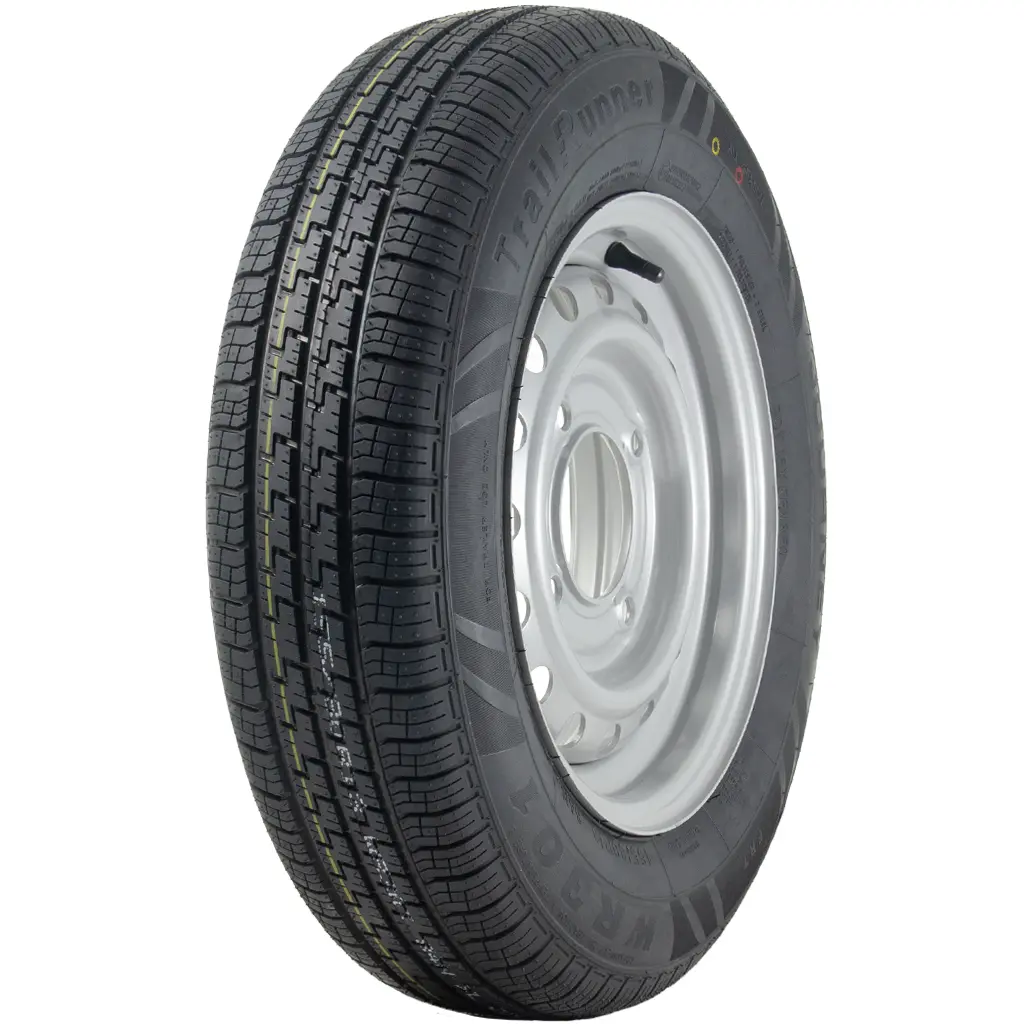 155/80R13 WR301 84N 4/139.7/95 ET25 Trailer assembly 