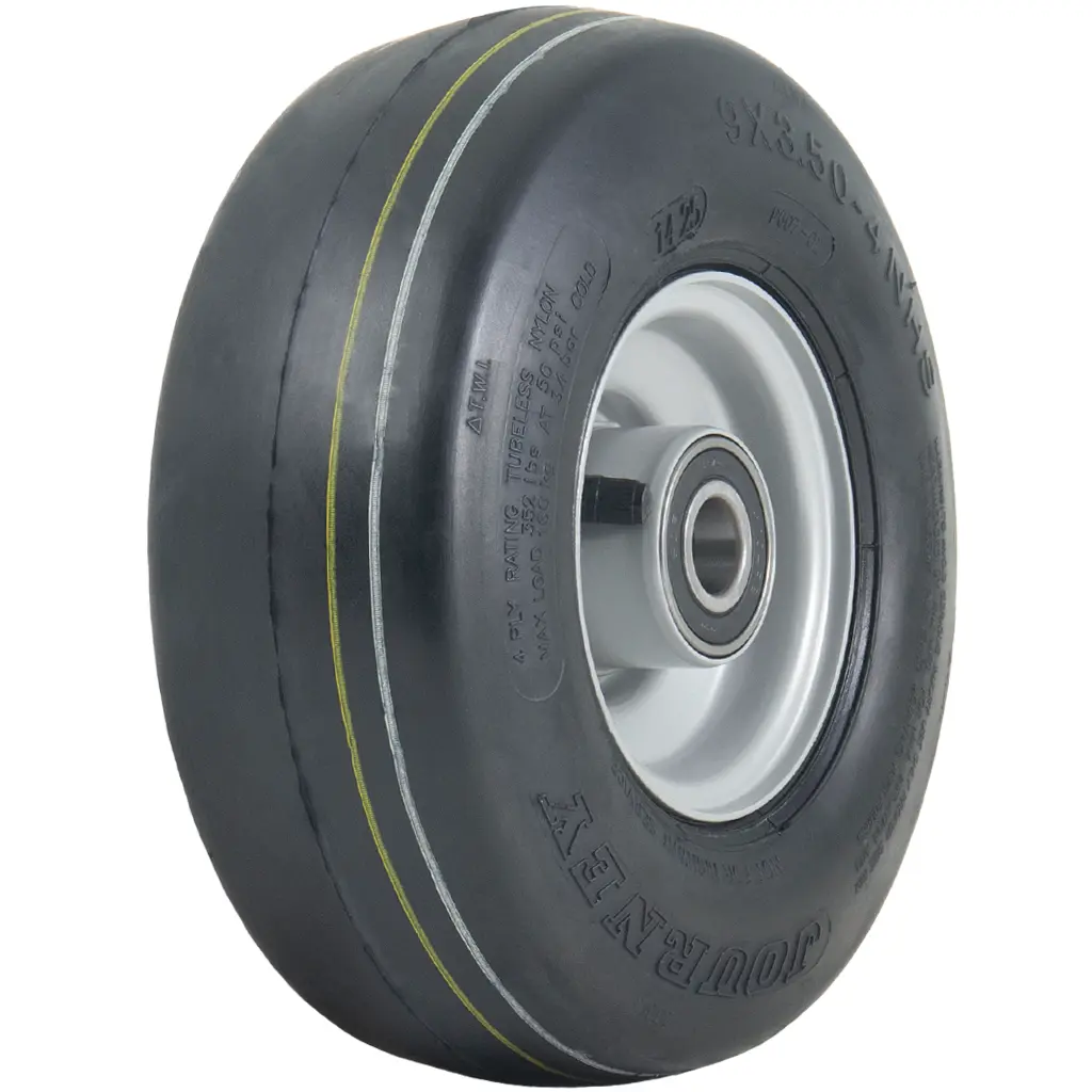 9x3.50-4 P607 Smooth tyre on 20BB rim