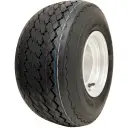 18x8.50-8 4pr Journey P509 golf cart tyre TL on white steel wheel rim 4 stud golf buggy, 370kg load capacity