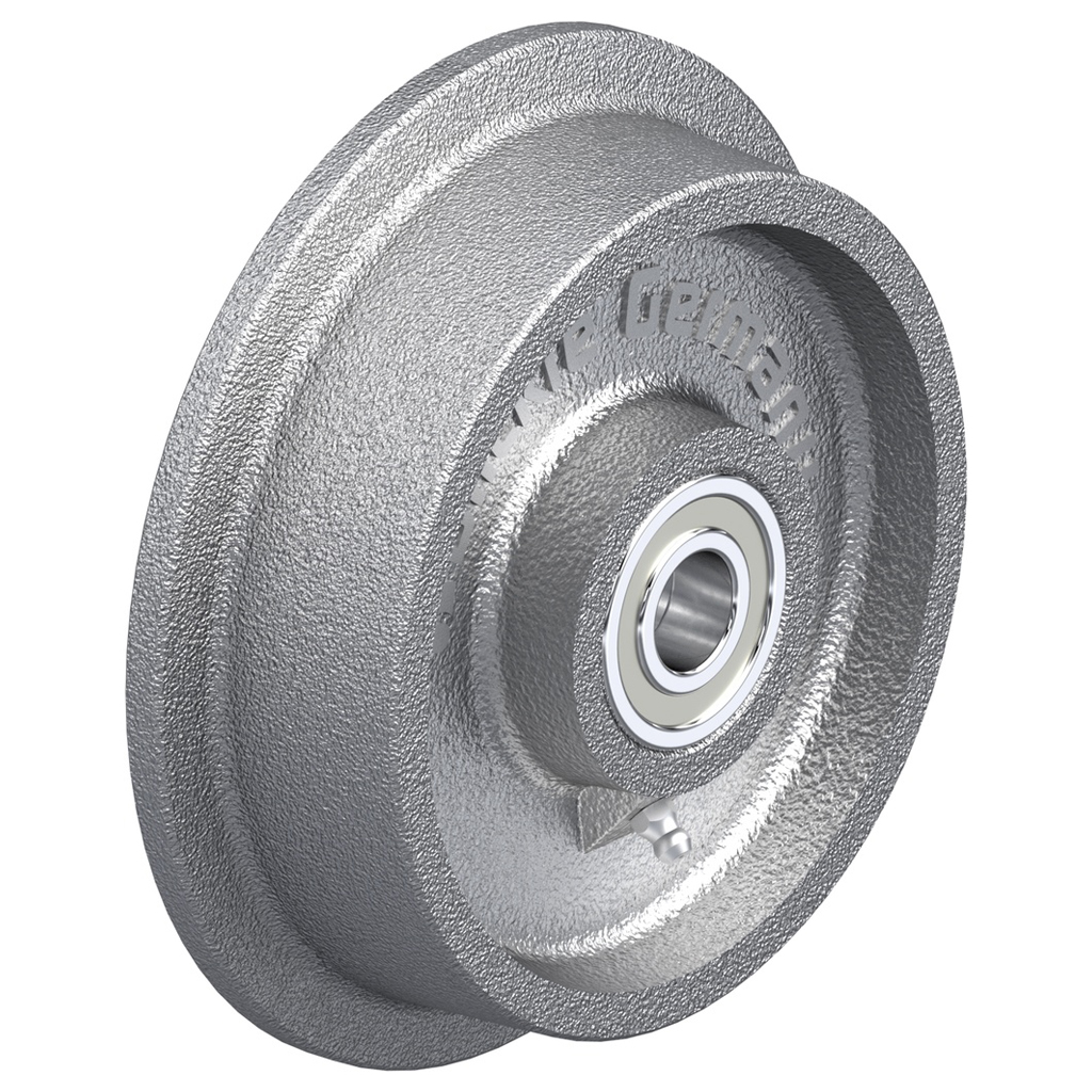 SPK 180K 180mm flanged cast iron  20mm bore hub length 52mm ball bearing 1200kg