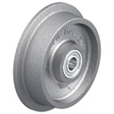 SPK 180K 180mm flanged cast iron  20mm bore hub length 52mm ball bearing 1200kg