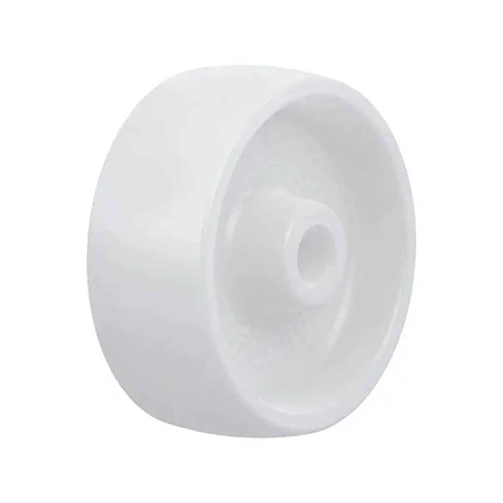 PO 80/12G Wheel series 80mm nylon 12mm bore hub length 35mm plain bearing 220kg