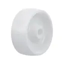 PO 80/12G Wheel series 80mm nylon 12mm bore hub length 35mm plain bearing 220kg