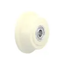 SPKGSPO 50K Wheel series 50mm flanged cast nylon 15mm bore hub length 32mm ball bearings 220kg