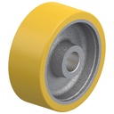 GTHN 202/40H7 200x80mm Extrathane polyurethane on cast iron centre bore 40mm H7 hub length 80mm plain bearing with keyway 12x3.3mm 1400kg