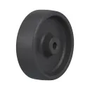 POHI 125/12G Wheel series 125mm heat resistant thermoplastic (-25°C - +250°C) 12mm bore hub length 45mm plain bearing 300kg