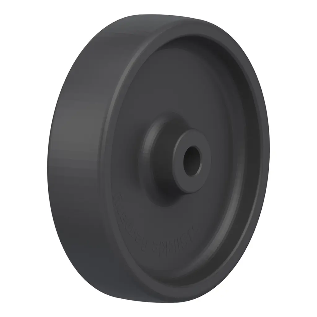 POHI 200/20G Wheel series 200mm heat resistant thermoplastic (-25°C - +250°C) 20mm bore hub length 60mm plain bearing 600kg