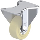 BH-GSPO 100K-3 100mm fixed top plate 140x110mm castor with cast nylon ball bearing wheel 700kg.