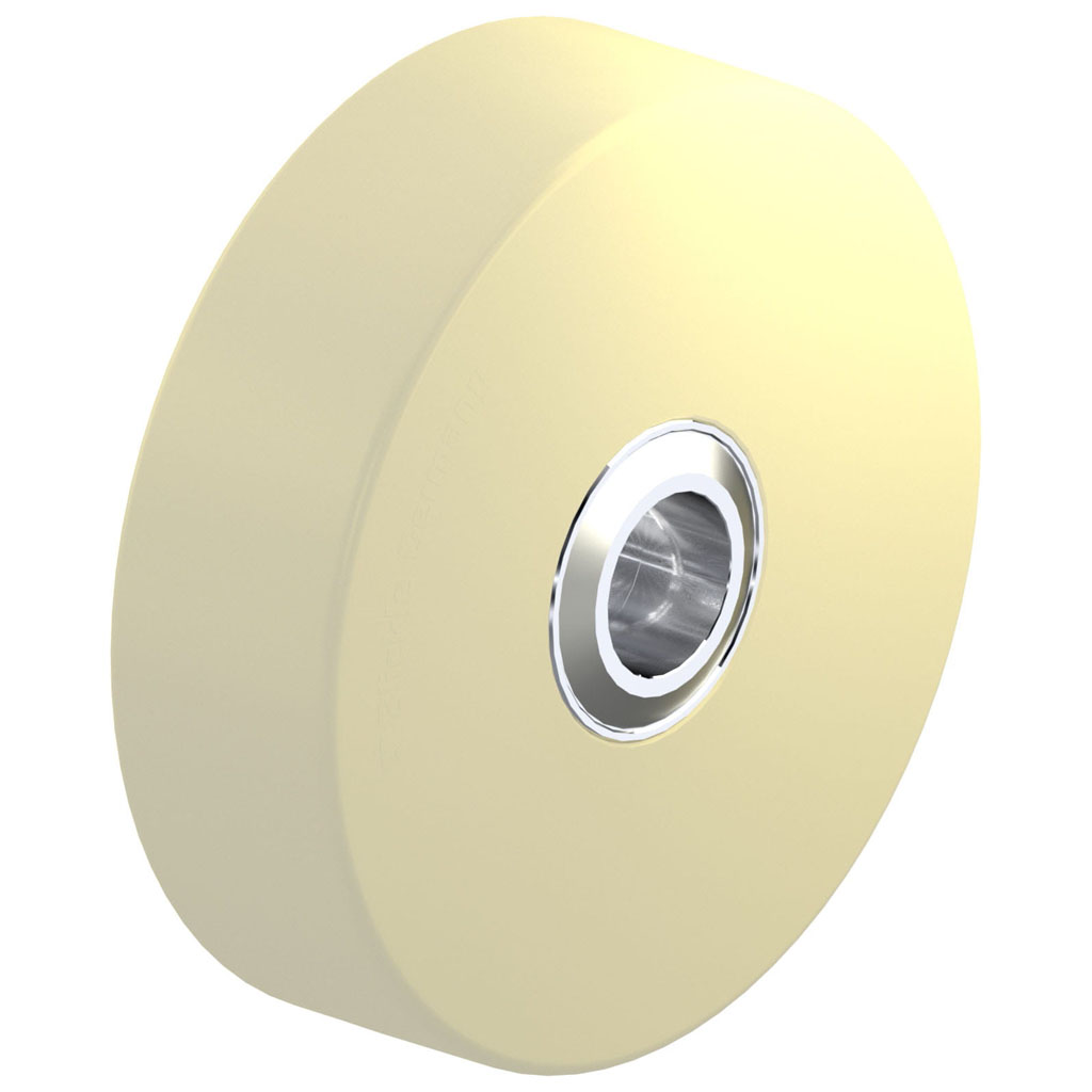 Wheel series 700mm cast nylon 130mm bore hub length 220mm spherical roller bearing 30000kg