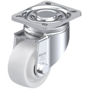 LH-SPO 80K 80mm swivel top plate 100x85mm castor with nylon ball bearing wheel 350kg.