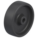 POHI 125/15G 125mm heat resistant thermoplastic 15mm bore hub length 45mm plain bearing 180kg