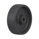 POHI 125/15G Wheel series 125mm heat resistant thermoplastic (-25°C - +250°C) 15mm bore hub length 45mm plain bearing 300kg