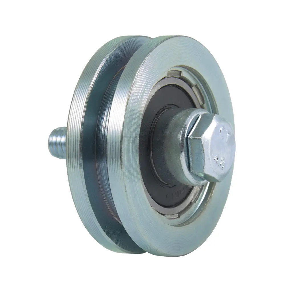 50mm Square groove wheel with 1 ball bearing
