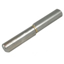 100mm Steel drop profile weldable hinge, fixed pin (self colour)
