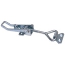 Large over-centre catch with receiver - Zinc