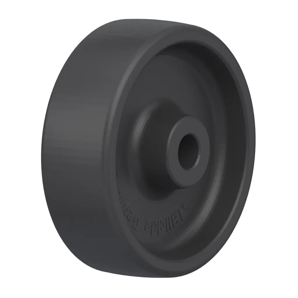 POHI 150/20G Wheel series 150mm heat resistant thermoplastic (-25°C - +250°C) 20mm bore hub length 60mm plain bearing 500kg
