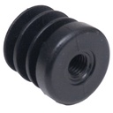 Plastic round threaded insert 25mm M8 (1.5mm)