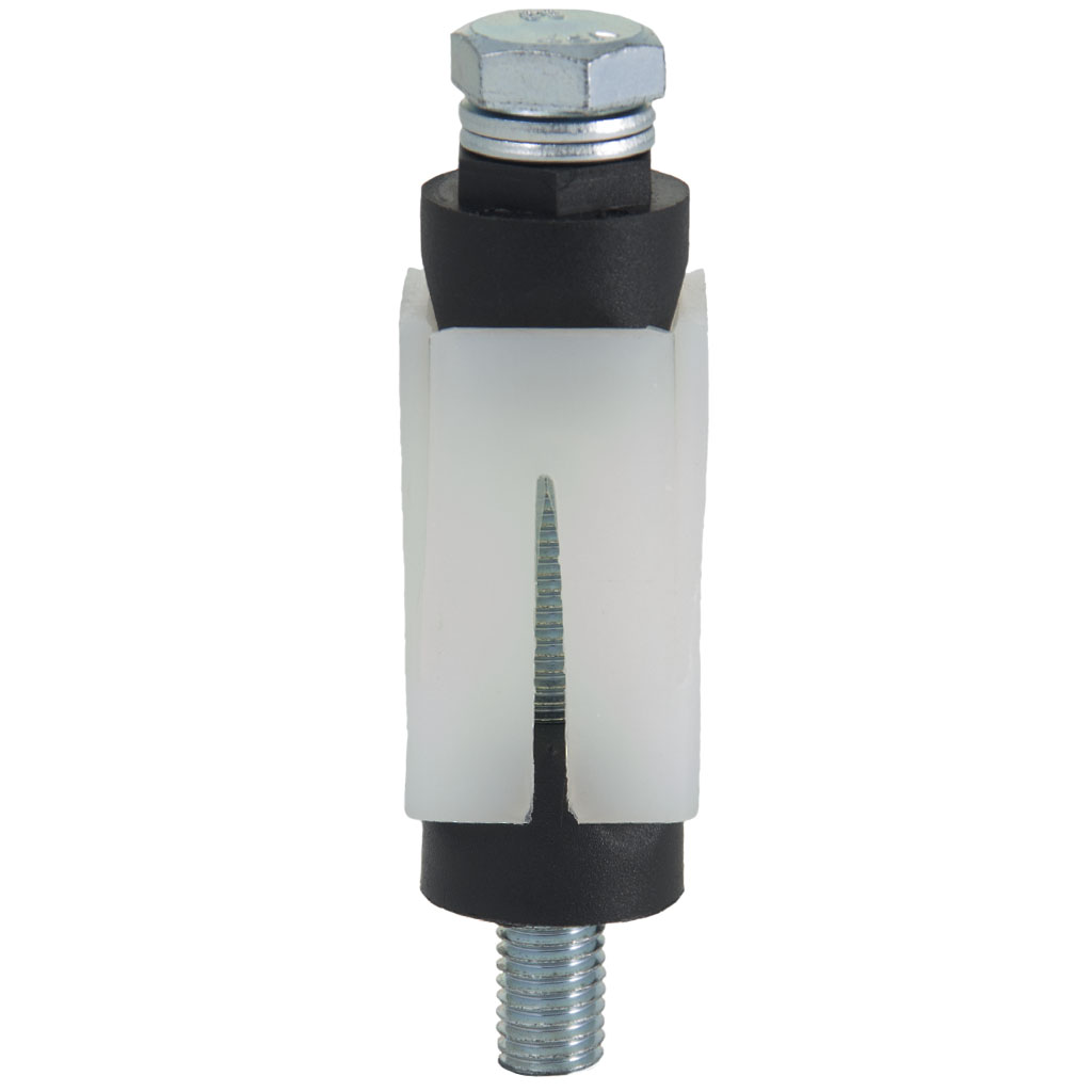 Plastic Expander Kit for 30x30mm box section (1.2/1.5mm) with M10x90 bolt