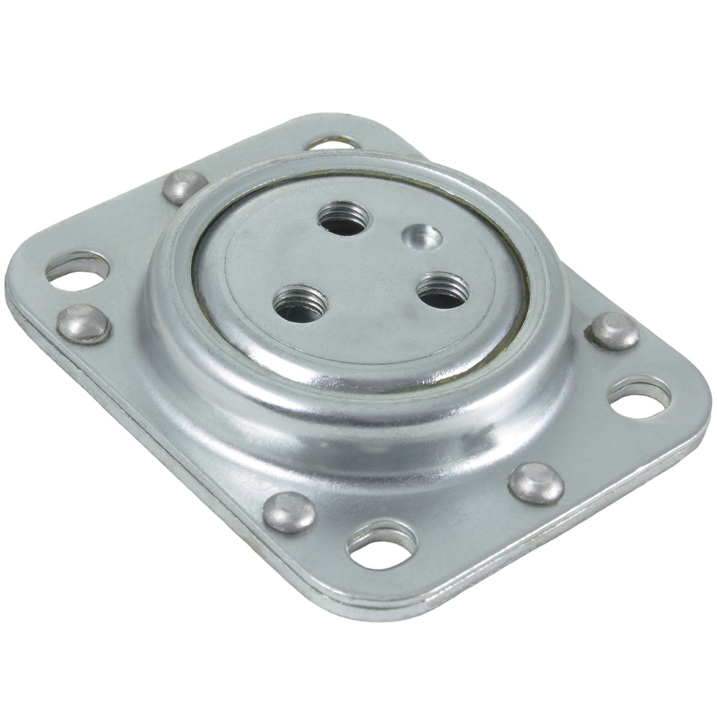Swivel plate 105x85mm, 350kg