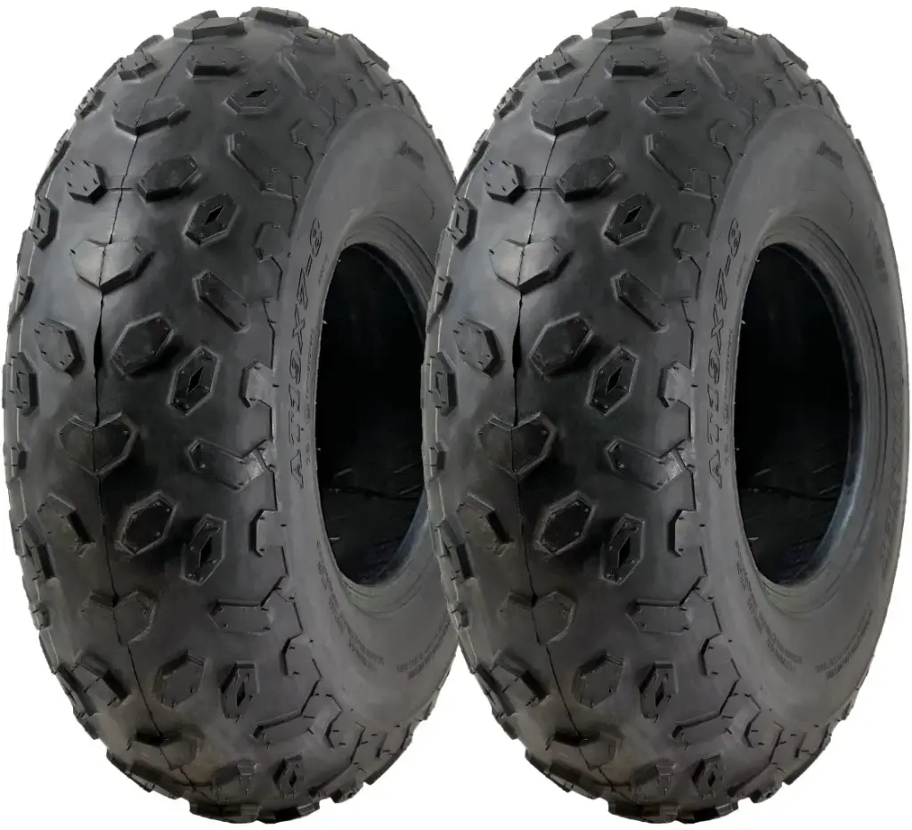 Set of 2 - 19x7.00-8 4pr Wanda P330 ATV tyre TL