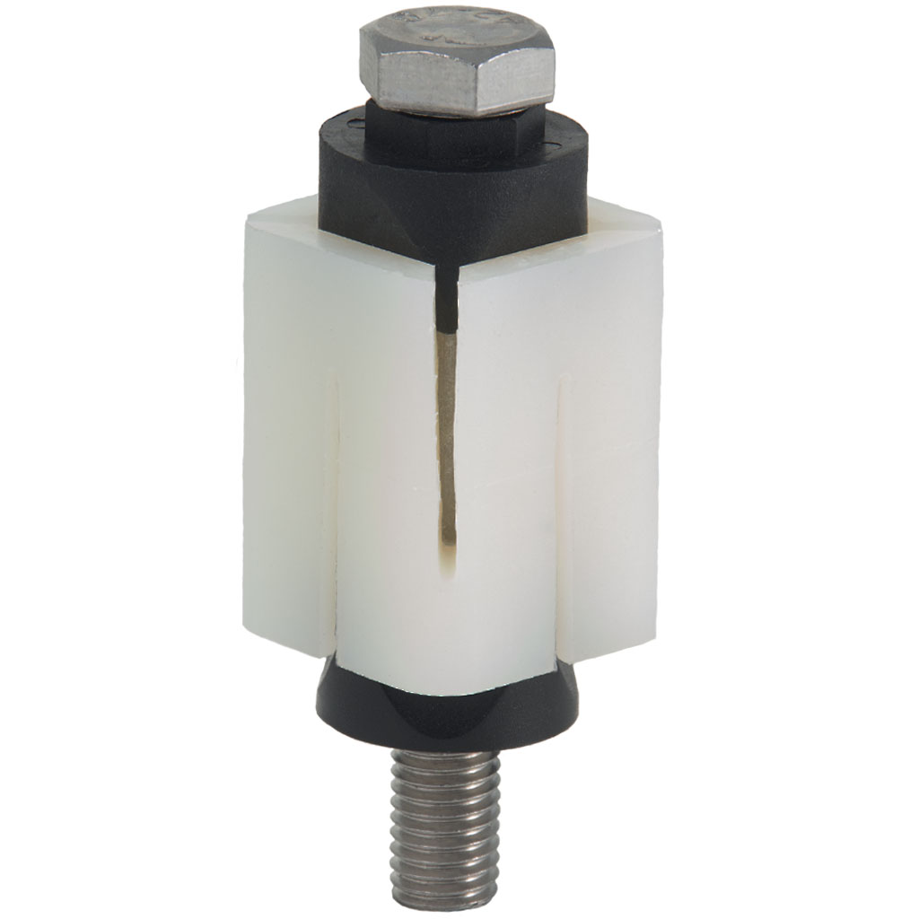 Plastic Expander Kit for 40x40mm stainless box section (1.2/1.5mm)  with A2 M12x90 bolt