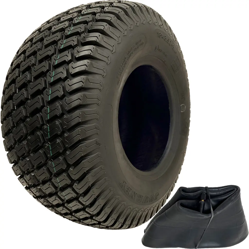 Set of 1 - 18x8.50-8 4pr Wanda P332 grass tyre TL & 18x8.50/9.50-8 TR13 Tube