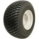 18x8.50-8 4ply Journey P332 grass tyre on white golf buggy rim