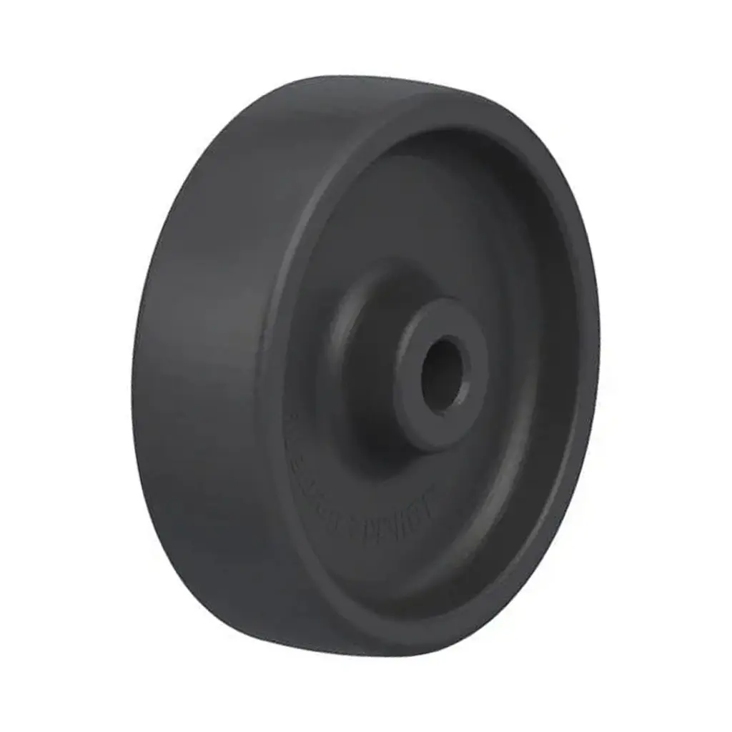 POHI 100/12-35G Wheel series 100mm heat resistant thermoplastic (-25°C - +250°C) 12mm bore hub length 35mm plain bearing 200kg