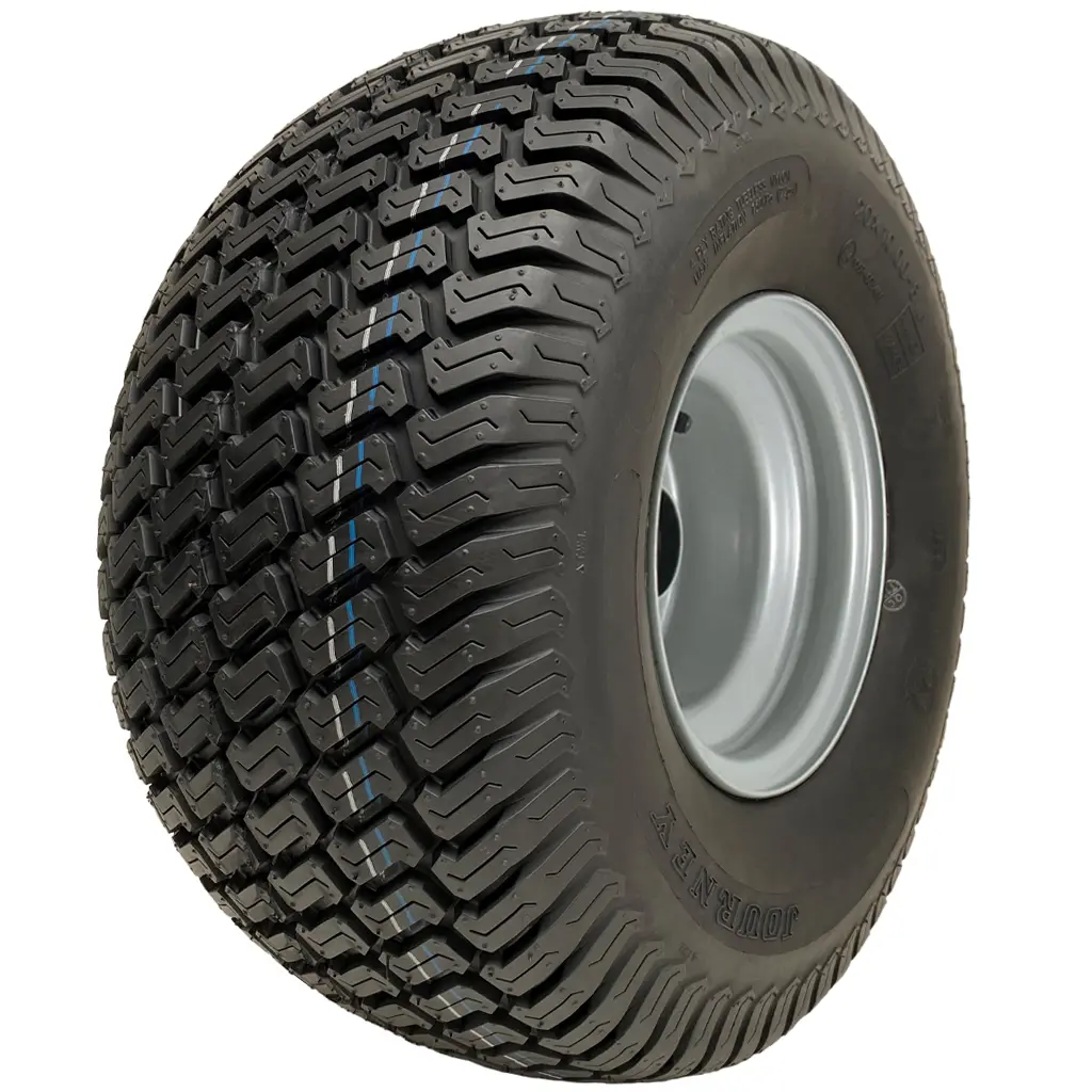 20x10.00-8 4pr Journey P332 grass tyre on 25mm BB 52mm hub length + cap