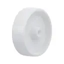 PO 76/8G Wheel series 75mm nylon 8mm bore hub length 29.5mm plain bearing 100kg