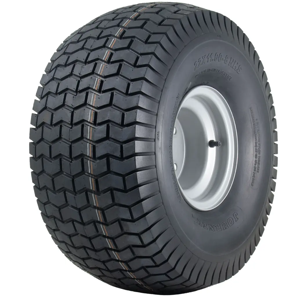 22x11.00-8 4pr Wanda P512 grass on 7.00x8 rim 4/100/60 silver