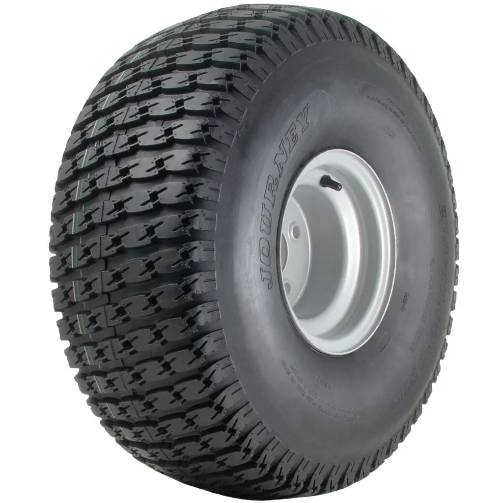 22.5x10.00-8 4pr Wanda P532 grass tyre on 4/100mm rim