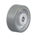 ALTH 80/15K-AS Wheel series 80mm antistatic grey Extrathane­® polyurethane on aluminium centre 15mm bore hub length 35mm ball bearings 200kg