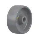 PO 80/12G-ELS Wheel series 80mm electrically conductive grey nylon 12mm bore hub length 35mm plain bearing 220kg