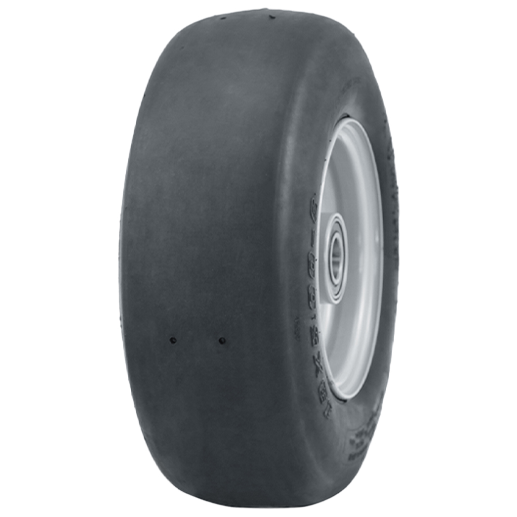 11x4.00-5 4pr Wanda P607 rib tyre E-marked TL on steel rim 20mm ball bearing 80mm hub length, 280kg load capacity
