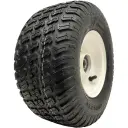 13x6.50-6 4pr Journey P332 grass tyre E-marked TL on steel rim 20mm ball bearing 80mm hub length, 209kg load capacity