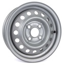 4.5x13" Wheel rim 4/100/60 ET30 Silver 675kg