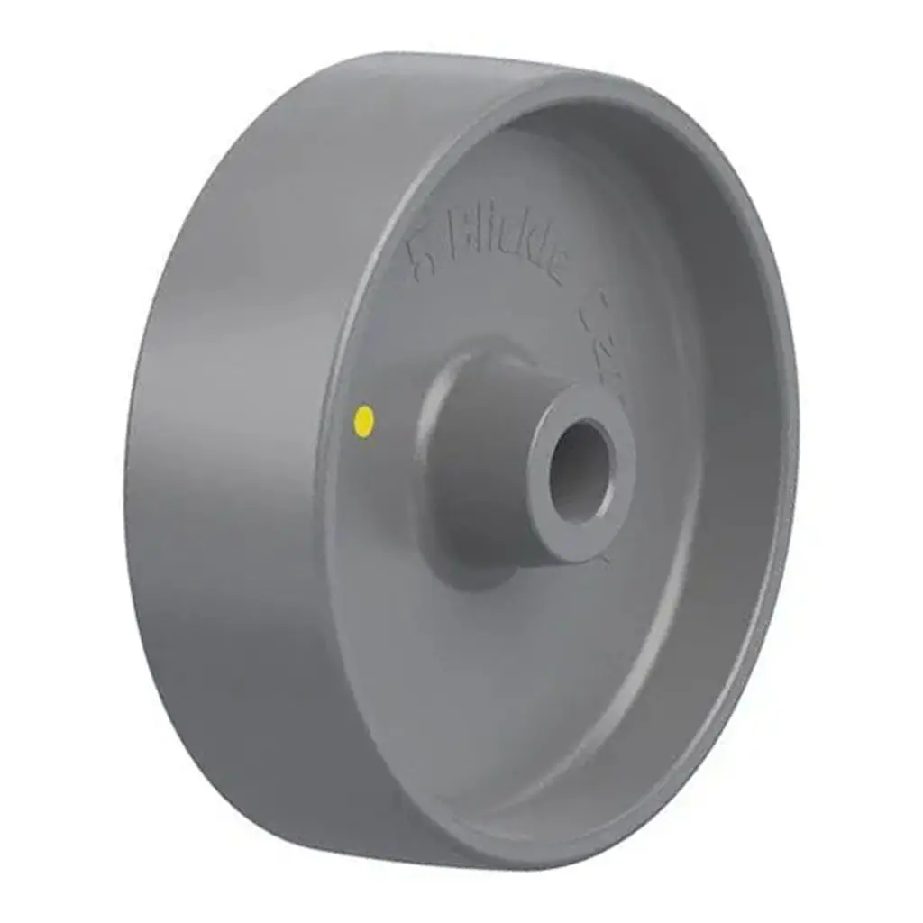 PO 160/20G-ELS Wheel series 160mm electrically conductive grey nylon 20mm bore hub length 60mm plain bearing 450kg