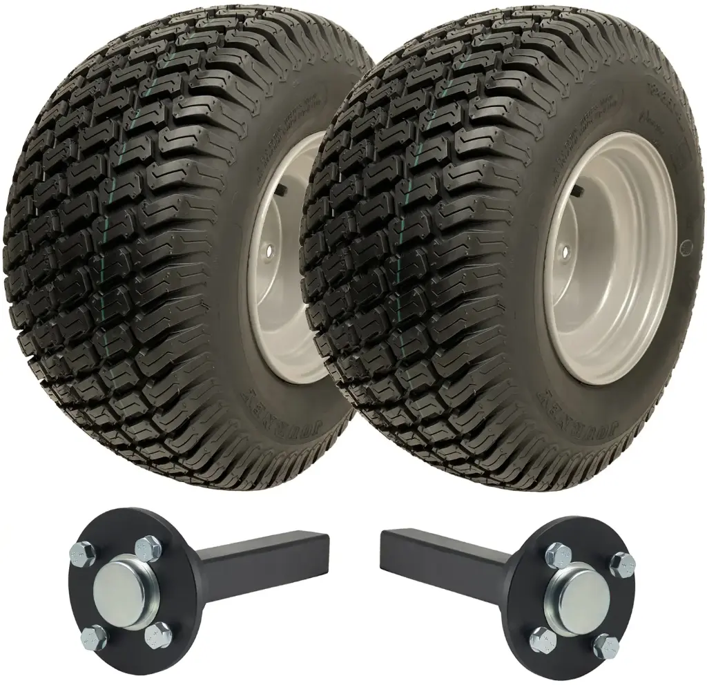 ATV Trailer Kit, 18x8.50-8 4pr P332 Grass tyre, Hub/stub axle 35x35mm, no hitch, 750kg load capacity