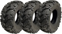 Set of 3 - 24x9.00-11 6pr Wanda Longhorn P3128 ATV tyre TL