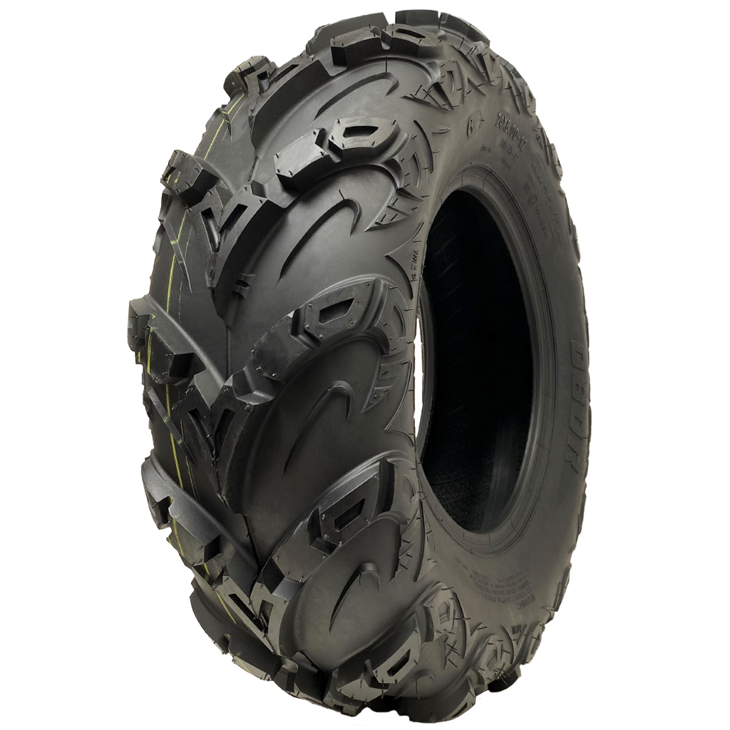 24x8.00-12 (205/75-12) 8ply OBOR Mudsling ATV Tyre TL, 16psi, 55J, 217kg