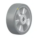 ALTH 125/15K-AS Wheel series 125mm antistatic grey Extrathane­® polyurethane on aluminium centre 15mm bore hub length 45mm ball bearings 550kg