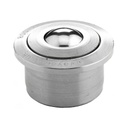 Ball Transfer Unit Heavy Duty 800 Series, Push Fit 36mm Fixing, Stainless Steel Load Ball Diameter 22.2mm