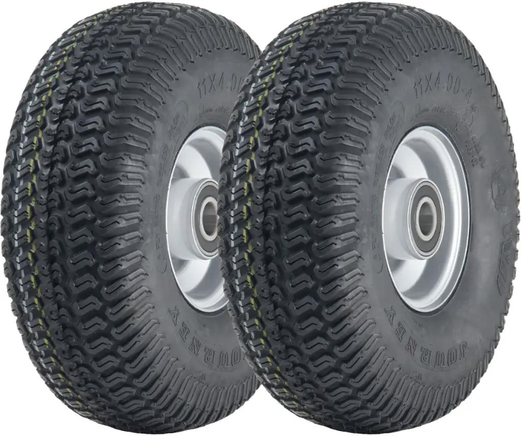 Set of 2 - 11x4.00-4 P332 GRASS on 20BB